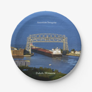 American Integrity Duluth Papierplatte Pappteller