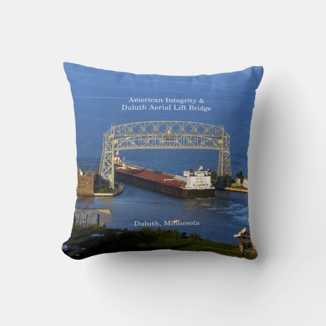 American Integrity Duluth Quadratkissen Kissen (Vorderseite)