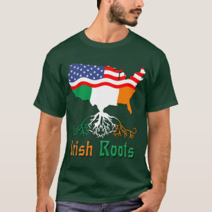 American Irish Roots T - Shirt