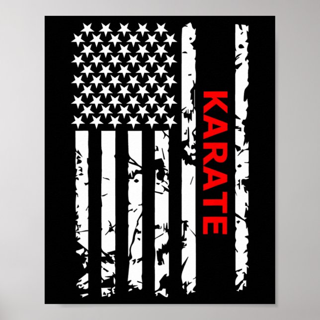 American Karate Poster (Vorne)