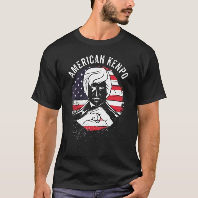 American Kenpo Karate Martial Arts Training Belt O T-Shirt (Vorderseite)
