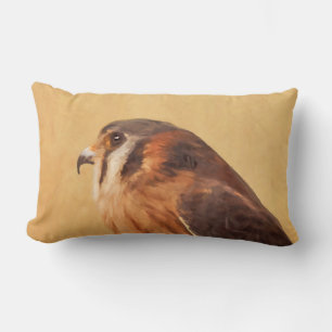 American Kestrel Painting - Original Bird Art Lendenkissen