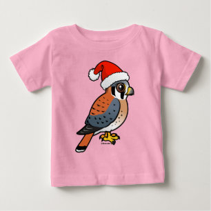 American Kestrel Santa Baby T-shirt