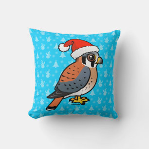 American Kestrel Santa Kissen