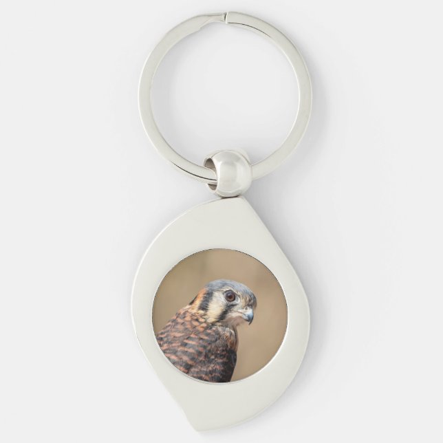 American Kestrel Schlüsselanhänger (Vorderseite)