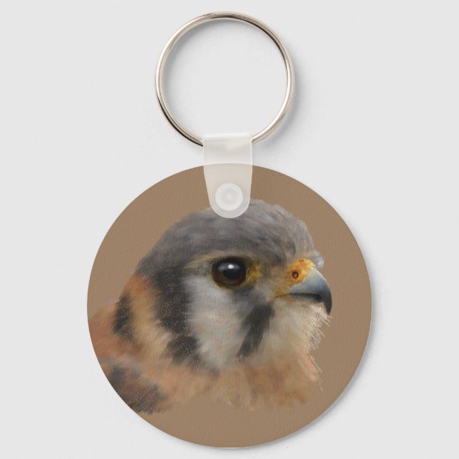 American Kestrel Schlüsselanhänger (Vorderseite)