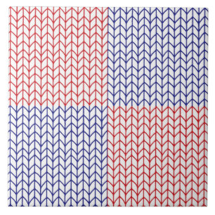 AMERICAN KNIT 6x6 Keramikfliese