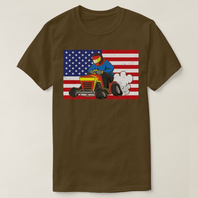 American Lawn Mower T-Shirt (Design vorne)