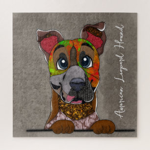 American Leopard Hound hässlich gegenüber Jigsaw P