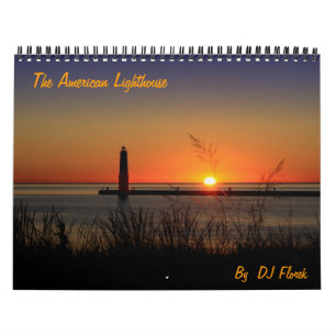 American Lighthouse Calendar by DJ Florek Kalender