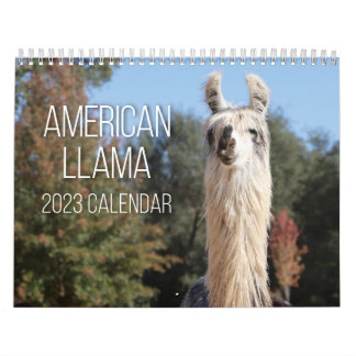 American Llama Magazine 2023 Calendar Kalender
