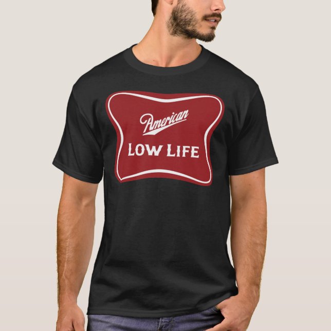 American Low Life Ber Logo Parody Essential T-Shi T-Shirt (Vorderseite)