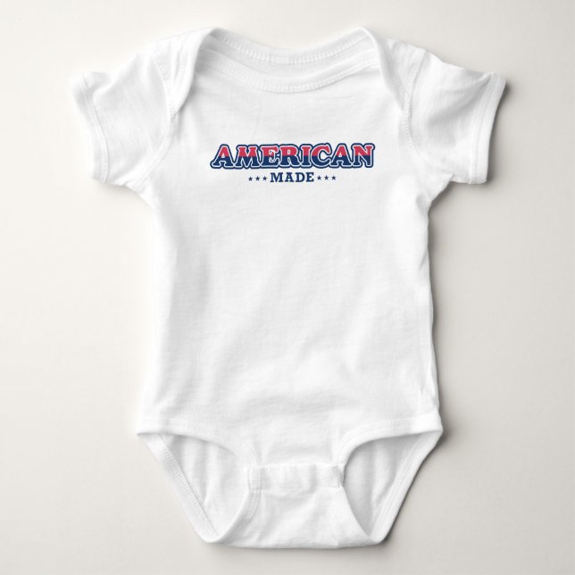 American Made, Proud, Patriotic T - Shirt (Vorderseite)