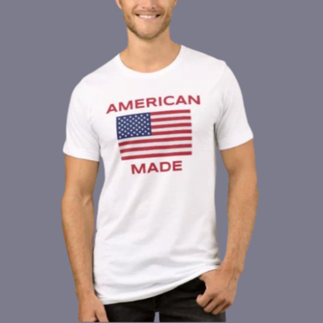 American Made Shirt - stolz Geboren in den USA! (Von Creator hochgeladen)