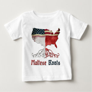 American Maltese Roots Baby T-shirt