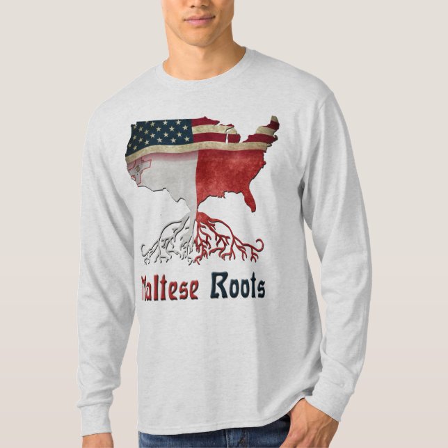 American Maltese Roots T-Shirt (Vorderseite)