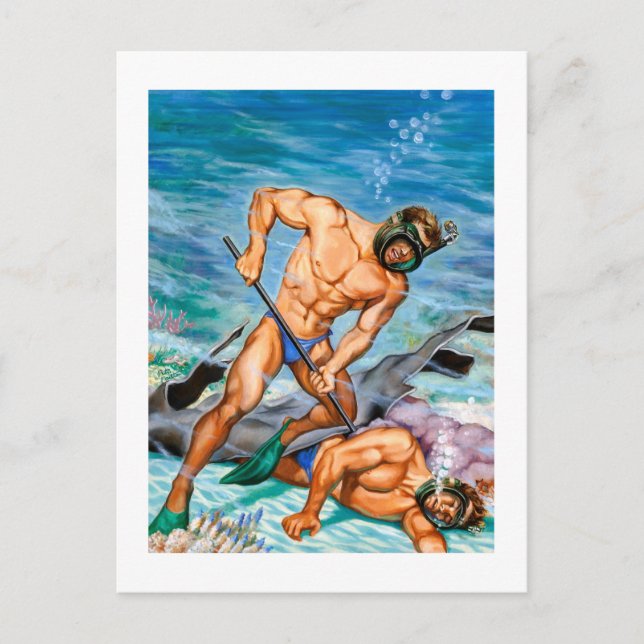 American Manhood (Dezember 1952) Postkarte (Vorderseite)