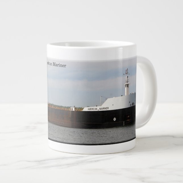 American Mariner Jumbo Tasse (Vorderseite Rechts)