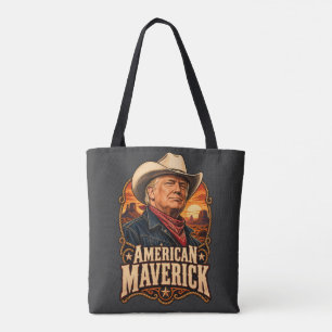 American Maverick Zwei-Seitige Holzkohle Tasche
