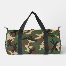 American Military Camouflage Pattern Duffle Bag