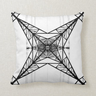 American Mojo Pillow Electrical Pylons Kissen