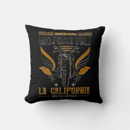 American Motorrad LA California Custom Motors Kissen