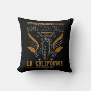 American Motorrad LA California Custom Motors Kissen