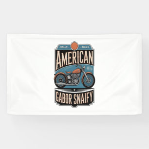 American Motorrad Vintag Banner