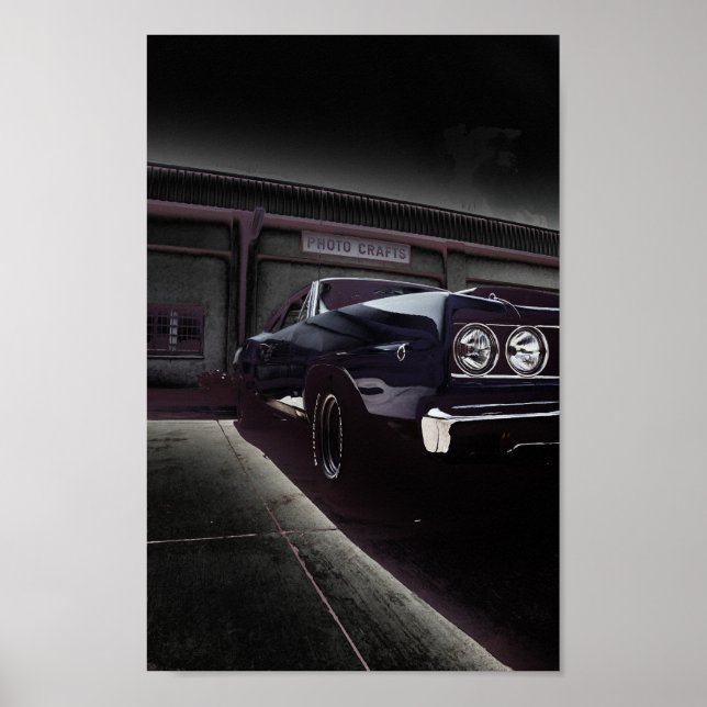 American Muscle Car Poster (Vorne)