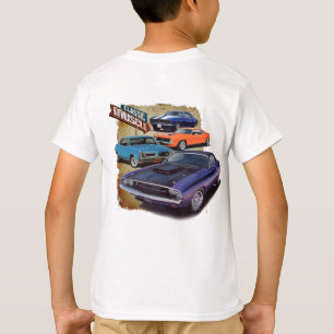American Muscle Cars Back Side T - Shirt