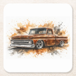 American Muscle Cars Papier Untersetzer