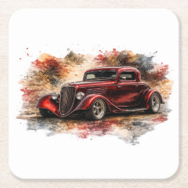 American Muscle Cars Papier Untersetzer