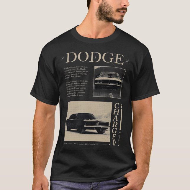 American Muscle - Dodge Charger T-Shirt (Vorderseite)
