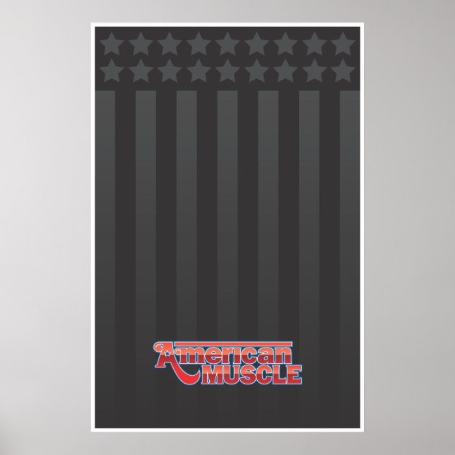 American Muscle Poster (Vorne)