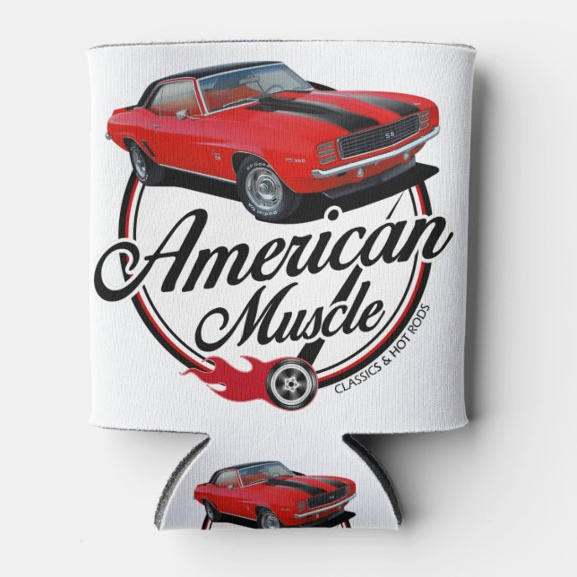 American Muscle Red Camaro Dosenkühler (Vorderseite)
