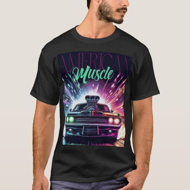 American Muscle T Shirt (Vorderseite)
