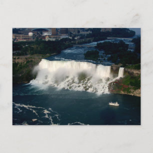 American Niagara Falls: Luftaufnahme aus Skylon Postkarte