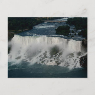 American Niagara Falls: Luftaufnahme aus Skylon Postkarte