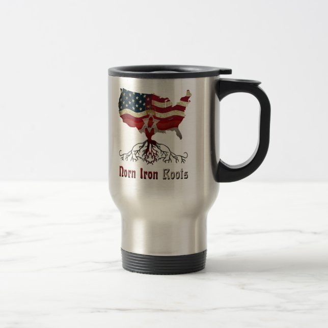 American Northern Irish Travel Mug Reisebecher (Rechts)