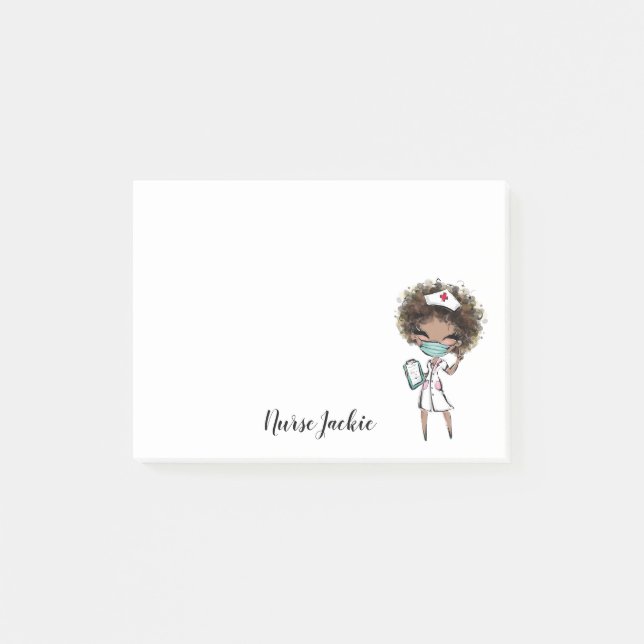 American Nurse Medical Personalisiert Post-it Klebezettel (Vorderseite)