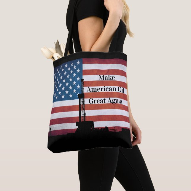 American Oil Great Again Swag Bag Tasche (Von Nahem)