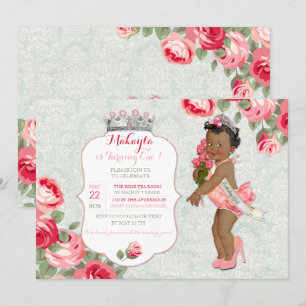 American Pagel Princess Baby Einladung
