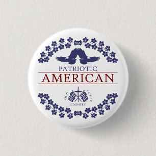 American PATRIOT Button