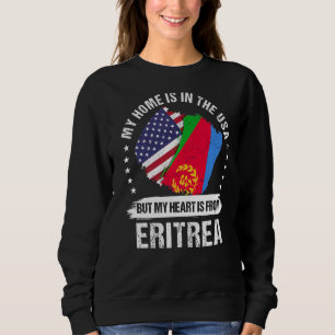 American Patriot Eritrea Flag American Eritrean Ro Sweatshirt