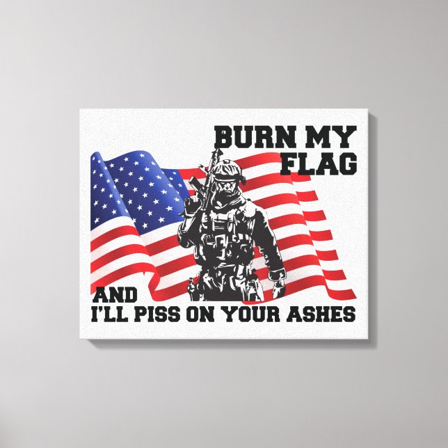 American Patriot Leinwanddruck (Vorderseite)