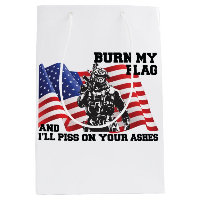 American Patriot Mittlere Geschenktüte (Vorderseite)
