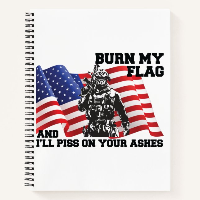 American Patriot Notizbuch (Vorderseite)