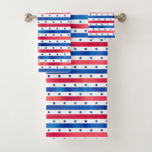 American Patriot Red White Blue Stars Stripes