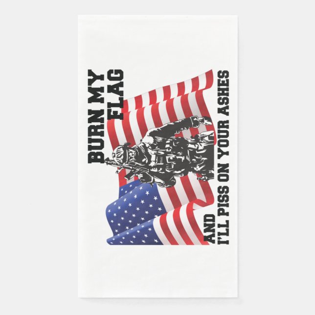 American Patriot Serviette (Vorderseite)