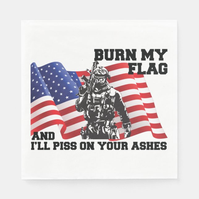 American Patriot Serviette (Vorderseite)